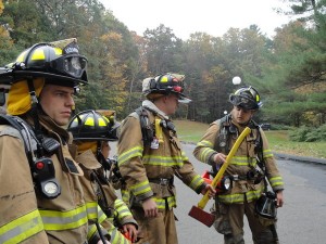East Farms Firefighters at Task Force Drill (Photo Credit: Ted Glanzer)